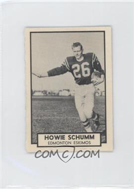 1962 Topps CFL - [Base] #53 - Howie Schumm [Good to VG‑EX]