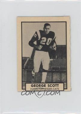 1962 Topps CFL - [Base] #74 - George Scott