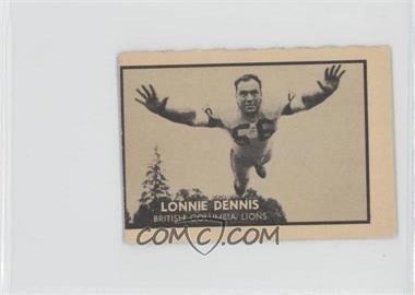 1962 Topps CFL - [Base] #8 - Lonnie Dennis