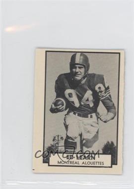 1962 Topps CFL - [Base] #89 - Ed Learn