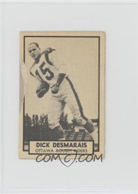 1962 Topps CFL - [Base] #99 - Dick Desmarais [COMC RCR Poor]