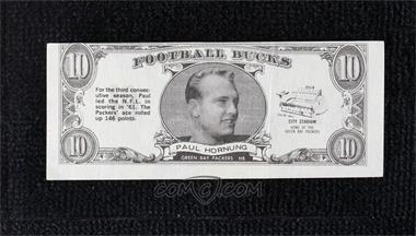 1962 Topps Football Bucks - [Base] #5 - Paul Hornung [Good to VG‑EX]