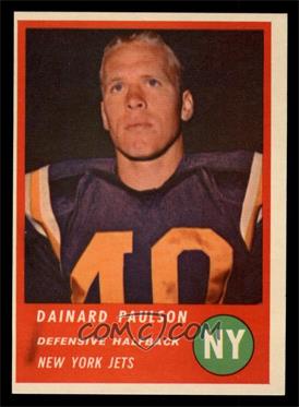 1963 Fleer - [Base] #18 - Dainard Paulson [EX MT]