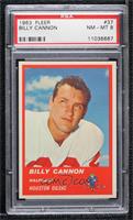 Billy Cannon [PSA 8 NM‑MT]