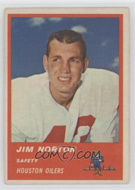 1963 Fleer - [Base] #40 - Jim Norton [Good to VG‑EX]