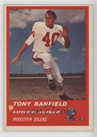 Tony Banfield [Good to VG‑EX]
