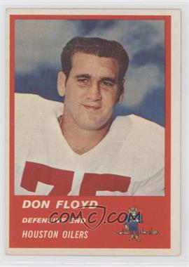 1963 Fleer - [Base] #43 - Don Floyd