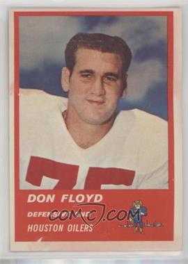 1963 Fleer - [Base] #43 - Don Floyd