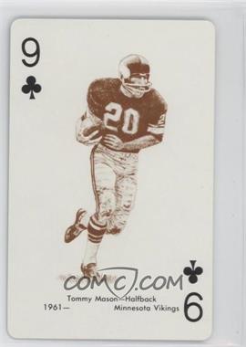 1963 Stancraft Playing Cards - [Base] - Green Back #9C - Tommy Mason
