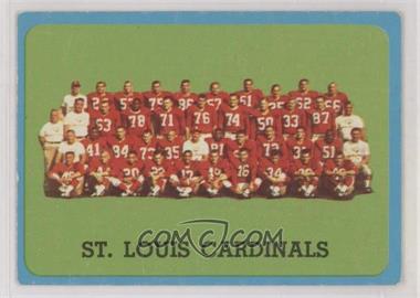 1963 Topps - [Base] #157 - St. Louis Cardinals Team [Good to VG‑EX]