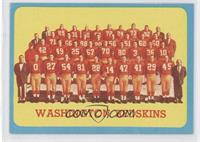 Washington Redskins Team [Good to VG‑EX]