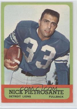 1963 Topps - [Base] #27 - Nick Pietrosante