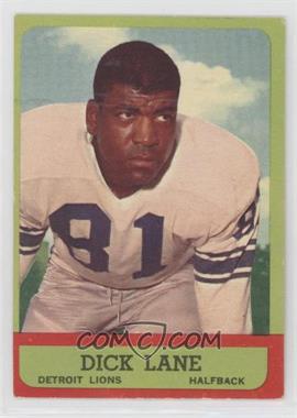 1963 Topps - [Base] #32.1 - Dick "Night Train" Lane