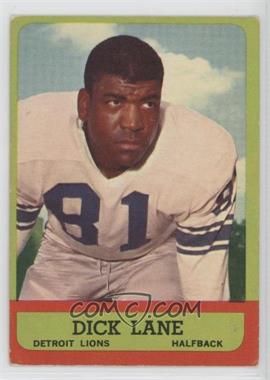 1963 Topps - [Base] #32.1 - Dick "Night Train" Lane