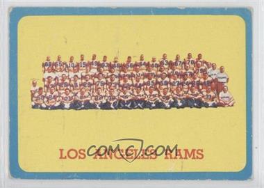 1963 Topps - [Base] #48 - Los Angeles Rams Team [Good to VG‑EX]