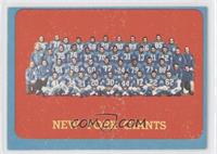 New York Giants Team