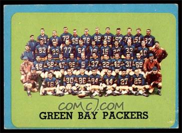 1963 Topps - [Base] #97 - Green Bay Packers Team [VG EX]