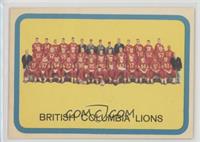 BC Lions (Vancouver Lions) (CFL) Team