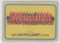 BC Lions (Vancouver Lions) (CFL) Team [Good to VG‑EX]