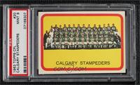 Calgary Stampeders (CFL) Team [PSA 9 MINT]