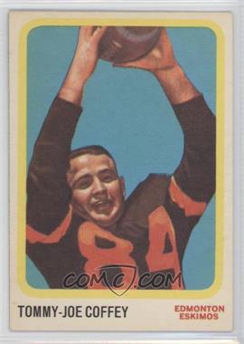 1963 Topps CFL - [Base] #21 - Tom Coffey