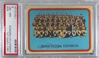 Edmonton Eskimos (CFL) Team [PSA 8 NM‑MT]