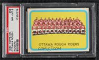 Ottawa Rough Riders (CFL) Team [PSA 8 NM‑MT]
