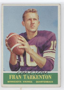 1964 Philadelphia - [Base] #109 - Fran Tarkenton