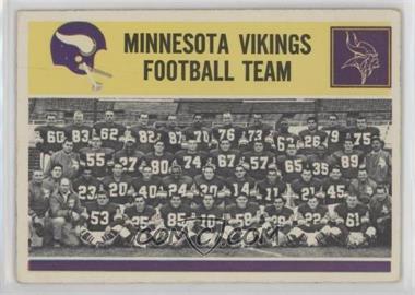 1964 Philadelphia - [Base] #111 - Minnesota Vikings Team