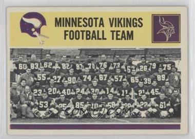 1964 Philadelphia - [Base] #111 - Minnesota Vikings Team