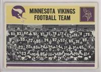 Minnesota Vikings Team [Poor to Fair]