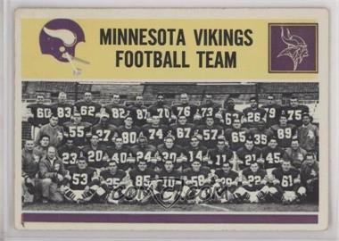 1964 Philadelphia - [Base] #111 - Minnesota Vikings Team [Poor to Fair]