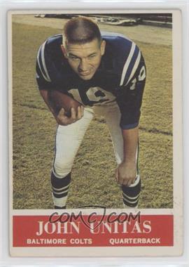 1964 Philadelphia - [Base] #12 - Johnny Unitas [Good to VG‑EX]