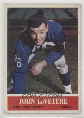 1964 Philadelphia - [Base] #120 - John LoVetere