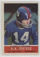 Y.A. Tittle [Good to VG‑EX]