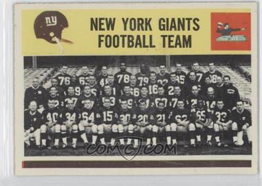 1964 Philadelphia - [Base] #125 - New York Giants Team