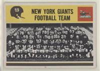 New York Giants Team