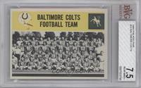 Baltimore Colts Team [BVG 7.5 NEAR MINT+]