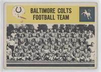 Baltimore Colts Team