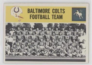 1964 Philadelphia - [Base] #13 - Baltimore Colts Team