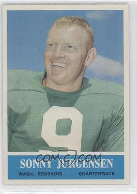 1964 Philadelphia - [Base] #186 - Sonny Jurgensen