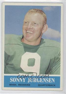 1964 Philadelphia - [Base] #186 - Sonny Jurgensen