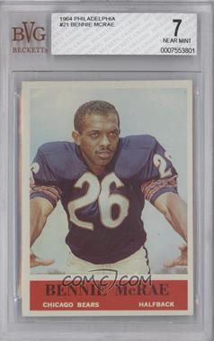 1964 Philadelphia - [Base] #21 - Bennie McRae [BVG 7 NEAR MINT]