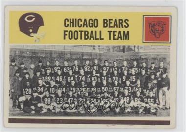 1964 Philadelphia - [Base] #27 - Chicago Bears Team [Good to VG‑EX]