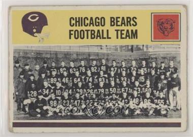 1964 Philadelphia - [Base] #27 - Chicago Bears Team [Good to VG‑EX]