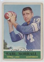 Earl Morrall [COMC RCR Poor]