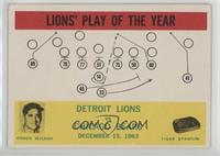 Lions' Play of the Year