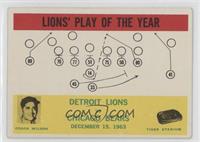 Lions' Play of the Year [Good to VG‑EX]