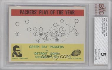 1964 Philadelphia - [Base] #84 - Packers' Play of the Year [BVG 5 EXCELLENT]