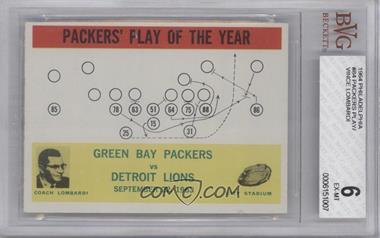 1964 Philadelphia - [Base] #84 - Packers' Play of the Year [BVG 6 EX‑MT]